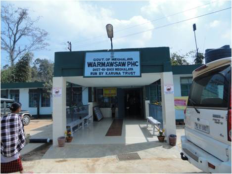 Warmawsaw PHC - renovated, Meghalaya